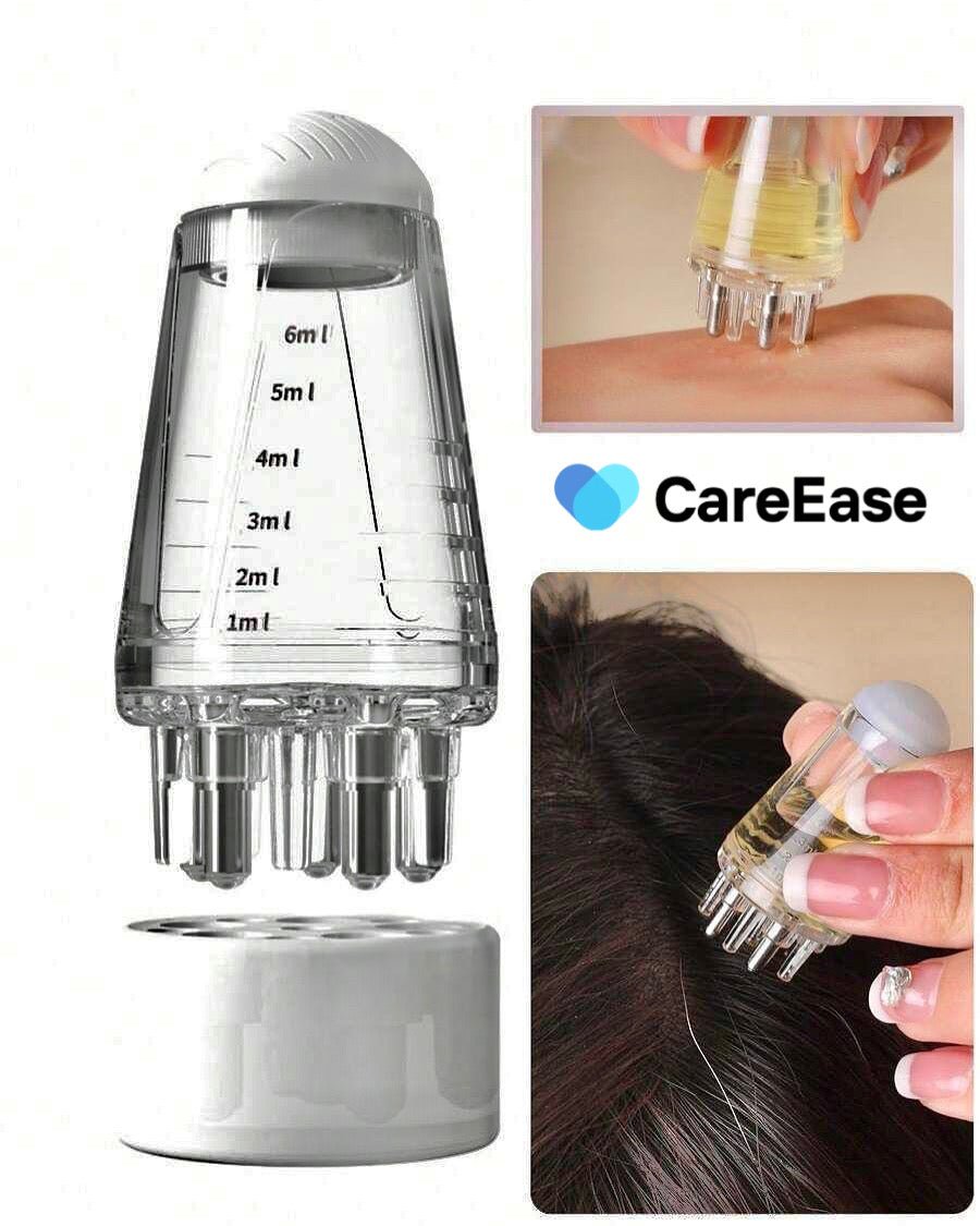 Scalp portable hair oil applicator. - LIFE MART