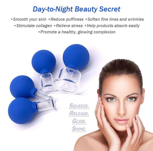 Facial Cupping Glass Cups - LIFE MART